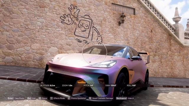 Forza Horizon 5 Photo Challenge NEONCITY - Guide To Find Neon Tank In Guanajuato University | Cupra