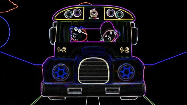 WHEELS ON THE BUS NEON EFFECT - GO ROUND AND ROUND COCOMELON jj Insurance & Bail Bonds & Lawyer 333 смотреть онлайн