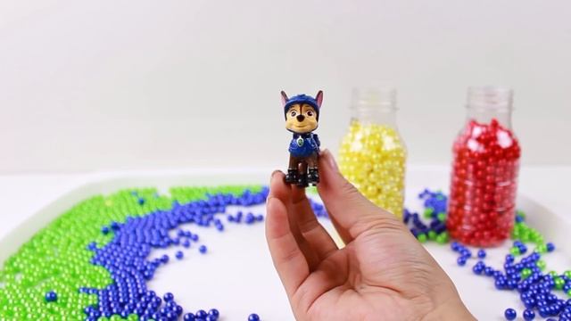 Beads Bottles Magic Soccer Balls and Paw Patrol Surprise Toys смотреть онлайн