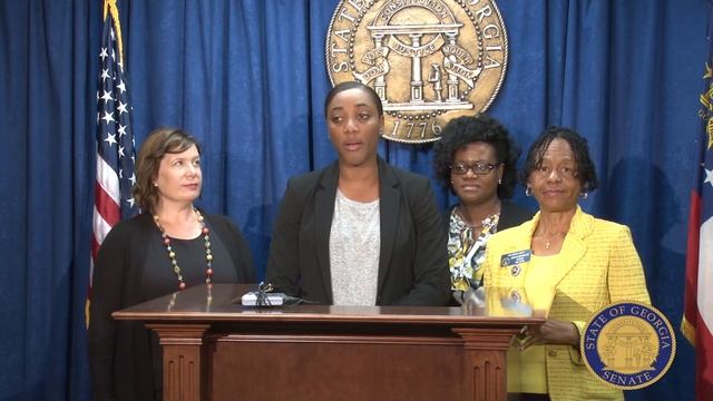 Sen. Valencia Seay: Senate Bill 53 Press Conference смотреть онлайн