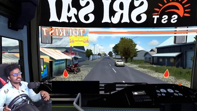 Sri Sai Non A/C Sleeper Prakash Vega Bus mod Driving with Steering Telugu | Euro Truck Simulator 2 смотреть онлайн