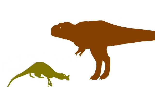 Dinosaur Battle - Deltadromeus vs Tyrannosaurus смотреть онлайн