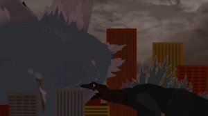 Годзилла кровавая баня против Годзилы Эволюция