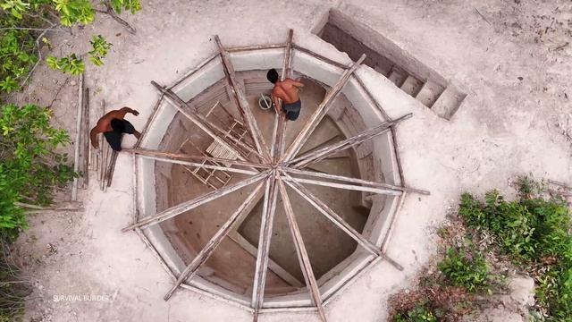 How To Complete Secret Underground House With WaterSlide To Secret Swimming Pools смотреть онлайн