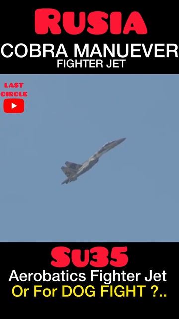 COBRA MANEUVER SU 35 Russian Fighter Jet | Crazy Rusia Pilot #short #su35 #aerobaticsjet смотреть онлайн