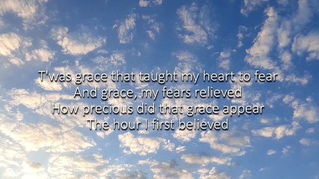 Amazing Grace (Lyrics) смотреть онлайн