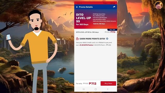 How to load Level Up 99 Dito | Good for 1year | 96GB data смотреть онлайн