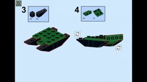 Мини ПТ-САУ Strv 103B из Лего