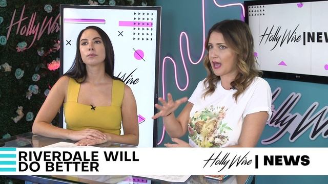 Riverdale Creator Responds To Vanessa Morgan | Hollywire смотреть онлайн