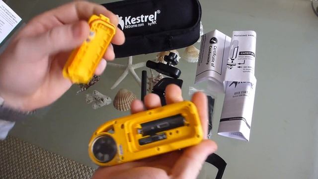 Kestrel 5500 Weather Meter With LINK  Bluetooth UNBOXING