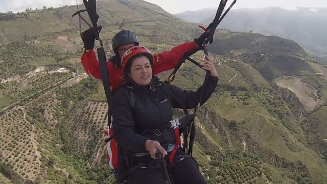 PARAPENTE MIRA l vuelo biplaza Johys Alvarez смотреть онлайн