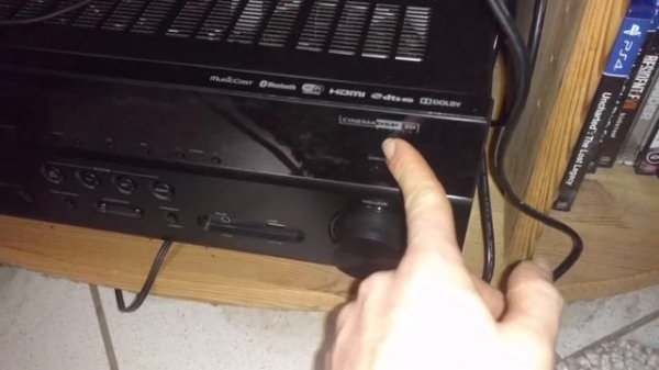 Mein neuer Souround Anlagen Resiver ,, Yamaha RX-V 481"