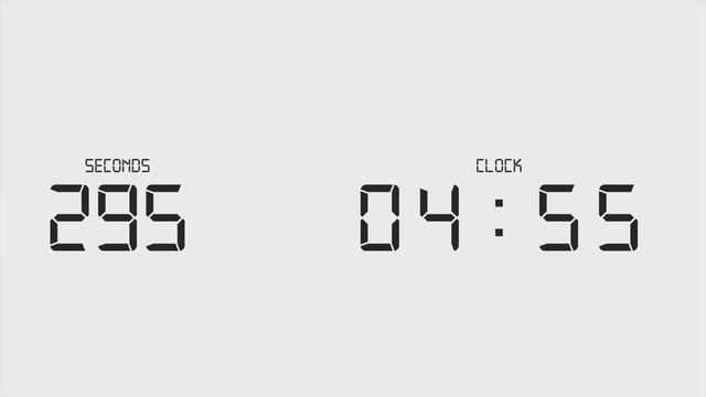 10 Minutes Digital Countdown Clock | 600 Seconds Timer смотреть онлайн