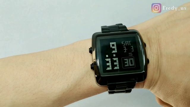 SKMEI 1369 Negative Display Watch UNBOXING REVIEW FULL SETUP