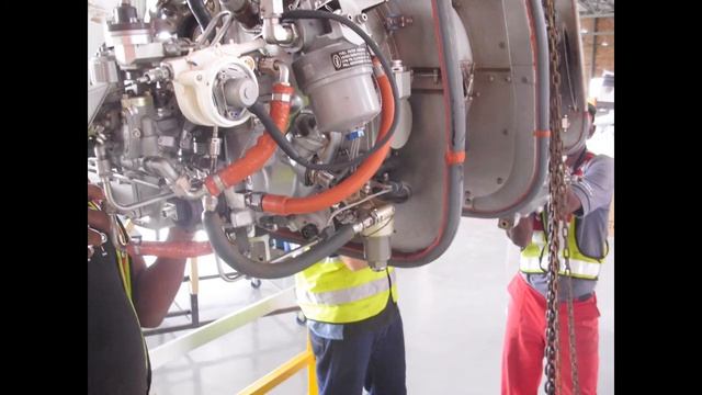 PRATT & WHITNEY PT6B-37A ENGINE ON AGUSTA AW119 HELICOPTER. Part2 смотреть онлайн