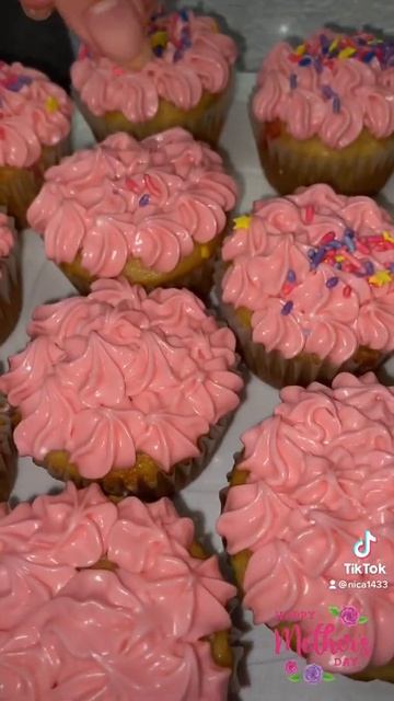 Mother’s Day Cupcakes🧁💐✨ смотреть онлайн