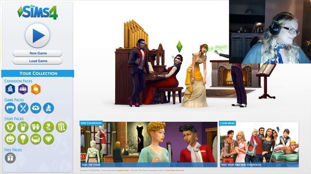 Playing The Sims 4 again! смотреть онлайн