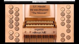 G.F.  Händel He was despised, The Messiah, HWV 56 (Hauptwerk Giubiasco)