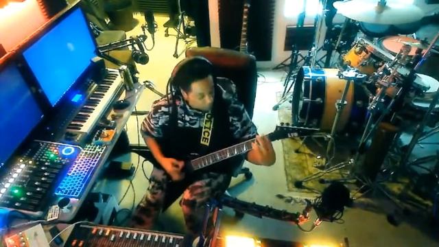 3. Russian Drum&bass Neuropunk Guitar Improvisation Русский драм-н-бейс нейрофанк