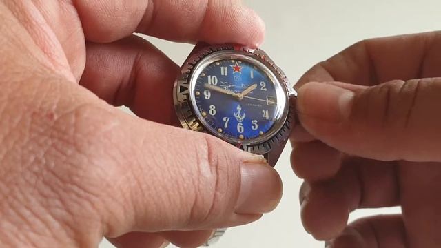 Komandirskie Submariner Style Watch смотреть онлайн