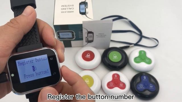 Catel Wireless Calling System For Restaurant, Waterproof Call Button and Watch Receiver Pager смотреть онлайн