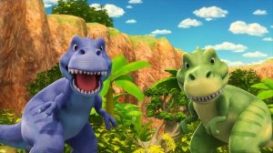 Команда Дино 25 серия Великое извержение вулкана  Часть 1 Мультфильм для детей
