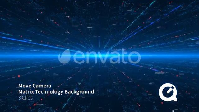 Move Camera Matrix Technology Background 3 Clips смотреть онлайн