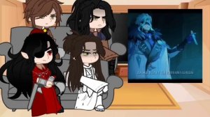 TGIF react to Qi Rong as Scaramucci/Реакция БН на Ци Жуна как Скарамучча.