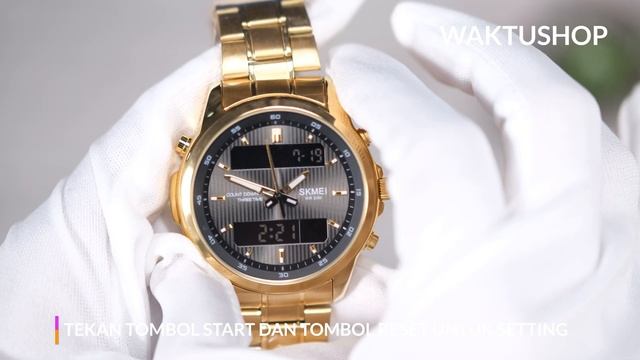 SKMEI 2049 - Review & Setting Jam Tangan Pria Dual Time Fashion (Waktushop Indonesia) смотреть онлайн