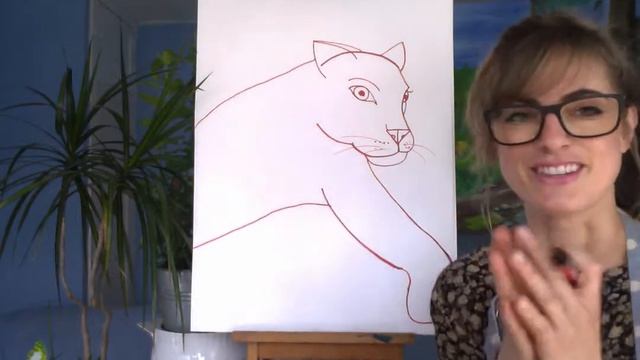 Learn how to draw a LEOPARD: STEP BY STEP GUIDE! (Age 5 +) смотреть онлайн