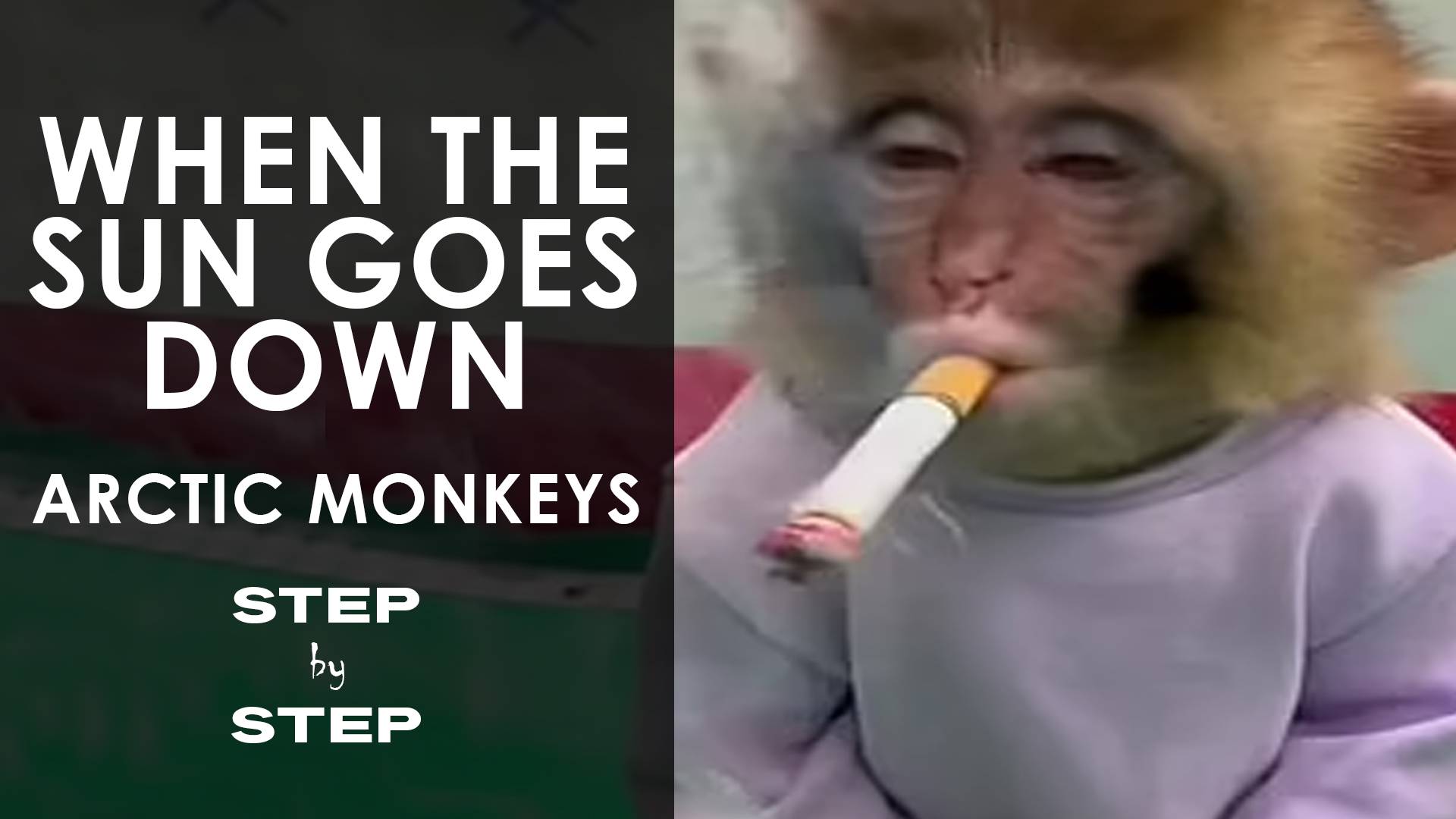 When The Sun Goes Down - Arctic Monkeys (STEPbySTEP Cover)