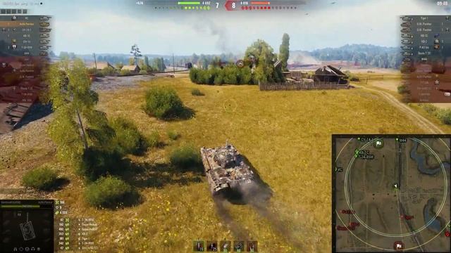 Aufklarungspanzer Panther - 5 Frags, 6k Assist - World of Tanks смотреть онлайн