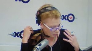 Хамство Ксении Лариной в прямом эфире Эха Москвы