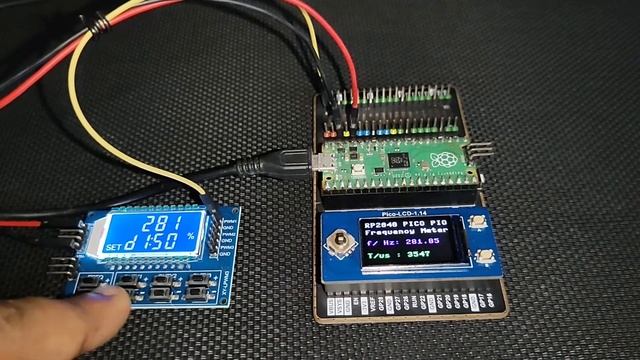 RP2040 Raspberry PI PICO - PIO - Frequency Counter смотреть онлайн
