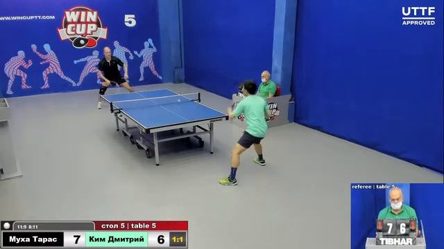 15:30 Муха Тарас 2-3 Ким Дмитрий cтол 5 ЮГ-3 17.10.21 смотреть онлайн
