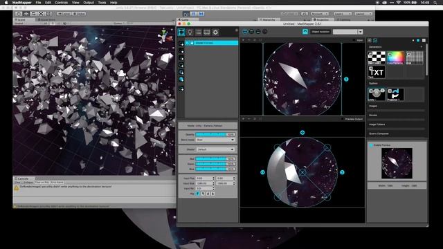 Dome Projection from Unity. смотреть онлайн