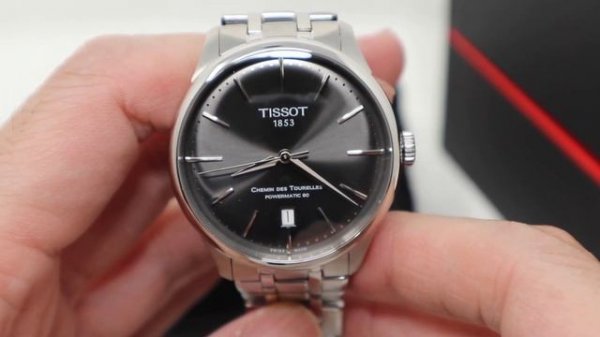 UNBOXING 39 MM TISSOT CHEMIN DES TOURELLES POWERMATIC T1398071106100
