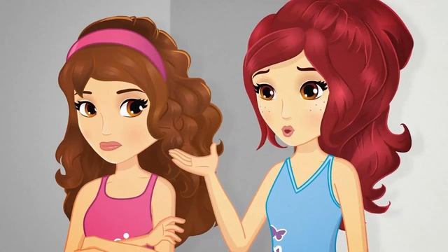 LEGO Friends 2015 New series Season 2, ep 6 Valentines Whaaat Minimovie смотреть онлайн