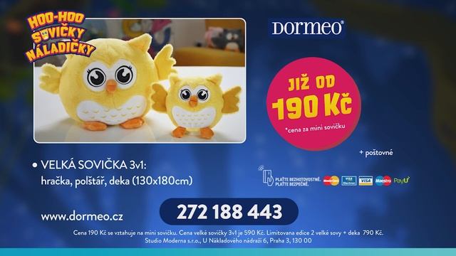 Dormeo - Sovičky Náladičky