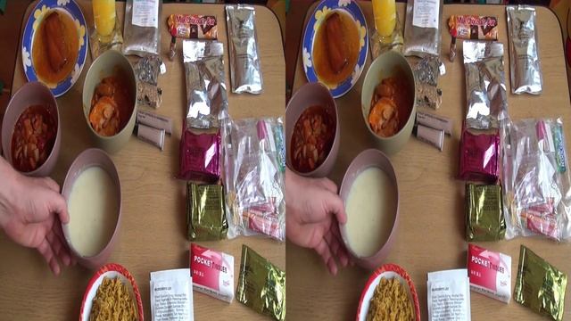 Uk/Britische Operational Ration Pack ORP Menu GP 7 смотреть онлайн