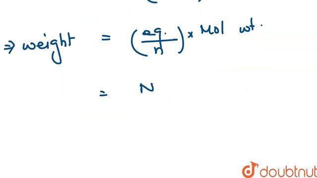 Weight of solute present in 500 ml 0.2 N-H_(2)SO_(4) solution is | CLASS 12 | SOLUTIONS & COLLI... смотреть онлайн