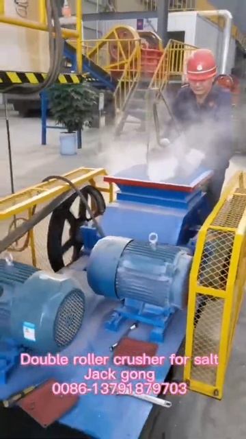 double roller crusher for crushing salt---(Jack gong:0086-13791879703) смотреть онлайн