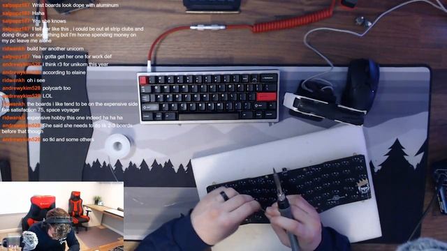 !build $600 ERGO keyboard OSA 5/20 build stream смотреть онлайн