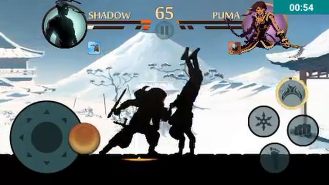 Shadow VS puma in shadow fight 2 смотреть онлайн