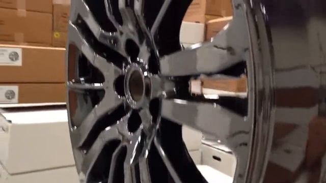 4 New 19" RANGE ROVER SPORT 09 - 12 BLACK CHROME PVD WHEELS OUTRIGHT OE #72208 смотреть онлайн