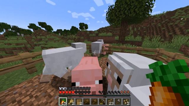 Играю в Маинкрафт первые домашние животные смотреть онлайн