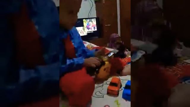 Unboxing Kado Ultah Mainan Tobot Giga 7 Guys