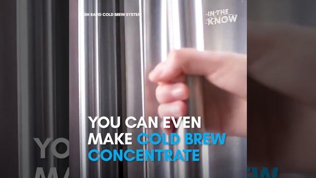 Brew Your Cold Brew Coffee in Just 5 quick Minutes with the DASH Rapid Cold Brew System смотреть онлайн