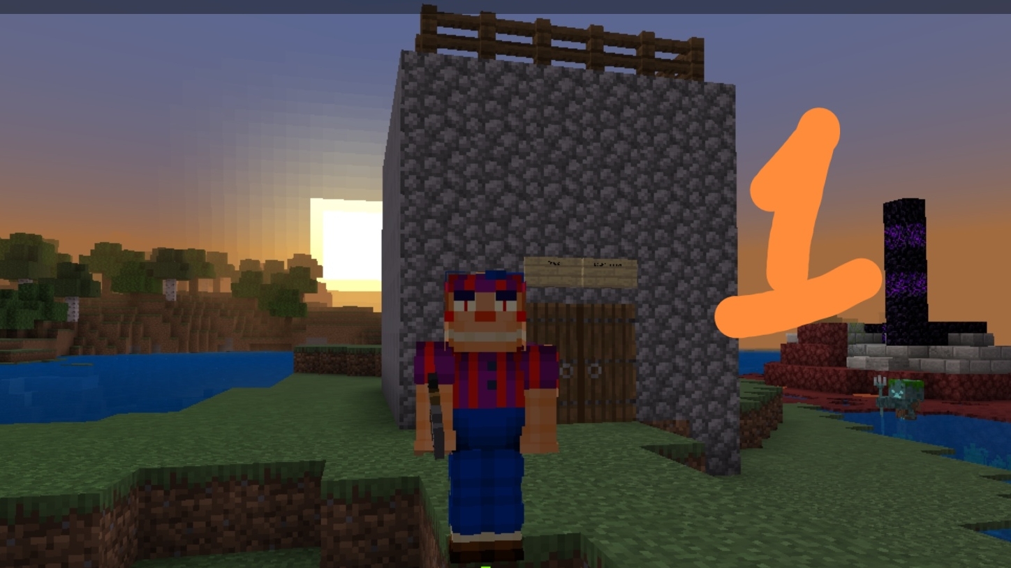 Маинкрафт выживание #1