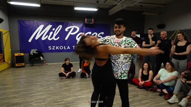 Iago & Vanessa Lambada Demo #2 | Katowice Zouk Meetup, 08.04.2022